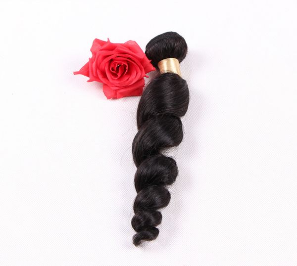 double weft grade 5a--brazilian remy virgin hair extensions natural color loose wave hair weaving 100g/pcs and 3pcs/lot ing, Black
double weft grade 5a--brazilian remy virgin hair extensions natural color loose wave hair weaving 100g/pcs and 3pcs/lot ing, Black
