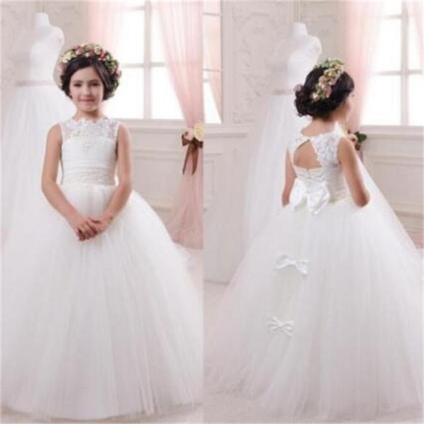 latest flower girl dresses ball gown keyhole bow party pageant communion dress for wedding little girls kids/children dress, White;blue
latest flower girl dresses ball gown keyhole bow party pageant communion dress for wedding little girls kids/children dress, White;blue