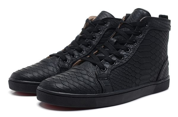 snakeskin red bottom sneakers for men luxury designer high skate sneakers mens womens comfort casual shoes wholesale price size36-46, Black
snakeskin red bottom sneakers for men luxury designer high skate sneakers mens womens comfort casual shoes wholesale price size36-46, Black