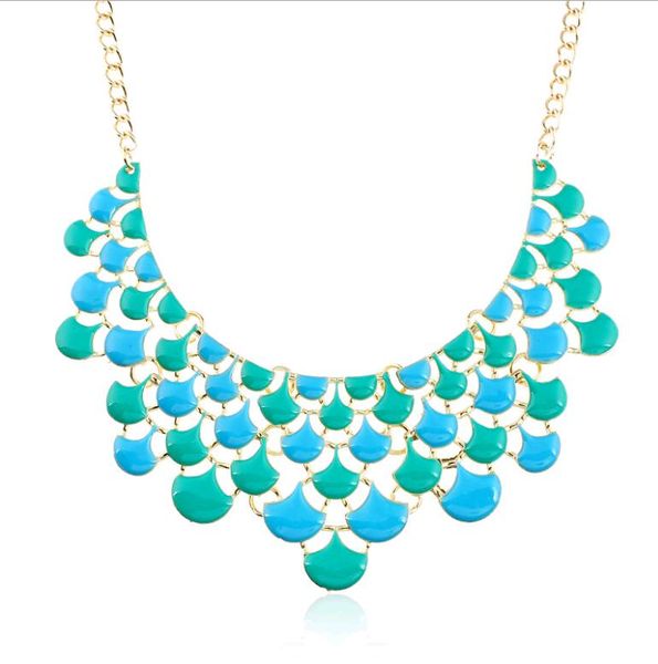 selling new fashion choker bib necklace for women vintage openwork oil drip sector statement jewelry, Golden;silver
selling new fashion choker bib necklace for women vintage openwork oil drip sector statement jewelry, Golden;silver