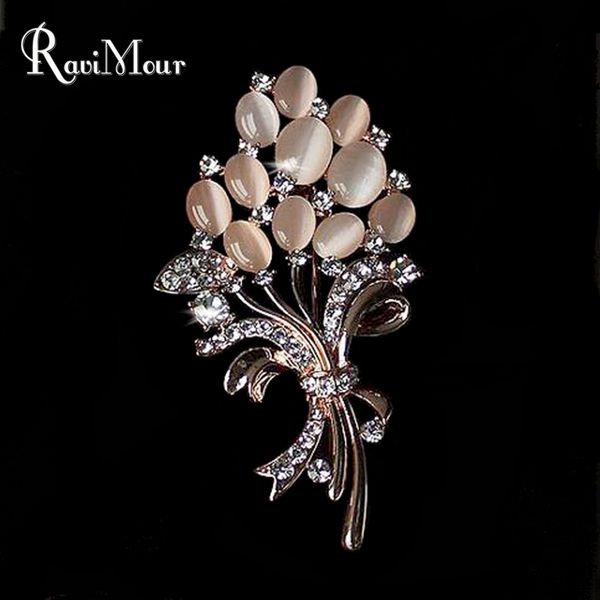 wholesale- ravimour women brooch bouquet opal rhinestones brooches fashion jewelry broches pins for women dress accessories joyeria wedding, Gray
wholesale- ravimour women brooch bouquet opal rhinestones brooches fashion jewelry broches pins for women dress accessories joyeria wedding, Gray