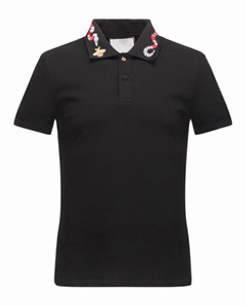 New Luxury Brand embroidery t shirts for men Italy Fashion poloshirt shirt men High street Snake Little Bee Tiger print mens poloshirt 
New Luxury Brand embroidery t shirts for men Italy Fashion poloshirt shirt men High street Snake Little Bee Tiger print mens poloshirt