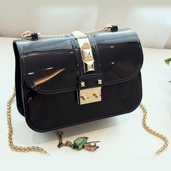 women rivet luxury chains lock handbags small women handbags bags famous brands 2017 shoulder lady bags bag simpm, Red;black
women rivet luxury chains lock handbags small women handbags bags famous brands 2017 shoulder lady bags bag simpm, Red;black