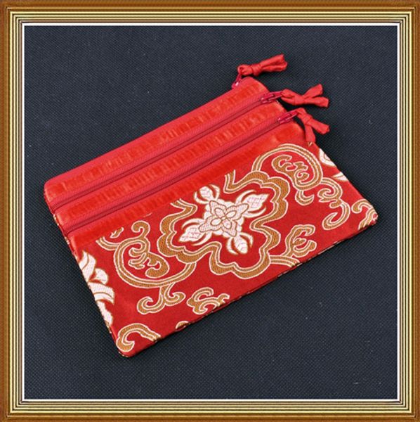 multi 3 zipper zone purse gift bag travel jewelry cosmetic makeup storage pouch silk brocade fabric packaging bags coin money pocket wallet
multi 3 zipper zone purse gift bag travel jewelry cosmetic makeup storage pouch silk brocade fabric packaging bags coin money pocket wallet