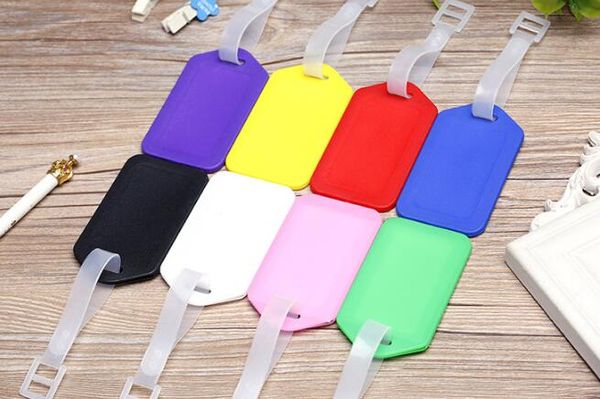 travel accessories luggage tag hard pp baggage check in card size 9 by 5 name card bag tag colors available3458224, Black
travel accessories luggage tag hard pp baggage check in card size 9 by 5 name card bag tag colors available3458224, Black