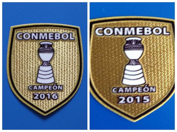 Сувениры CONMEBOL CAMPEON Чили 2015 2016 чемпион патч футбол печать грудь патчи значки, футбо
Сувениры CONMEBOL CAMPEON Чили 2015 2016 чемпион патч футбол печать грудь патчи значки, футбо