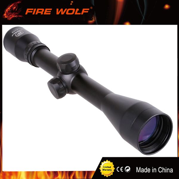 FIRE WOLF Riflescope 4x40 Green glass Rifle Scope Outdoor Reticle Sight Optics Sniper Deer Tactical Hunting Scopes
FIRE WOLF Riflescope 4x40 Green glass Rifle Scope Outdoor Reticle Sight Optics Sniper Deer Tactical Hunting Scopes