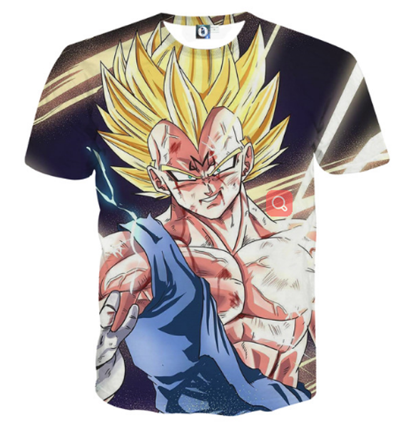 новейшая мода мужская / женская dragon ball z супер saiyan футболка летний стиль смешно унисекс 3d печати повседневная футболка s - - - 5xl, White;black
новейшая мода мужская / женская dragon ball z супер saiyan футболка летний стиль смешно унисекс 3d печати повседневная футболка s - - - 5xl, White;black