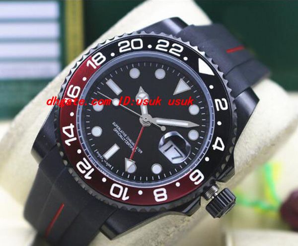 luxury watch ii 116710 40mm ceramic bezel batman pvd coating black/red rubber bracelet mechanical automatic men watches new arrival, Slivery;brown
luxury watch ii 116710 40mm ceramic bezel batman pvd coating black/red rubber bracelet mechanical automatic men watches new arrival, Slivery;brown
