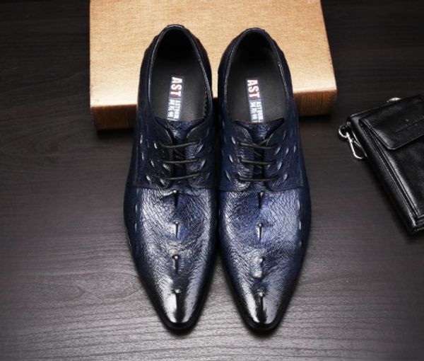 designer leather dress shoes europe fashion men business low heel dress shoes crocodile gross cowhide leather durable eu38-44, Black
designer leather dress shoes europe fashion men business low heel dress shoes crocodile gross cowhide leather durable eu38-44, Black