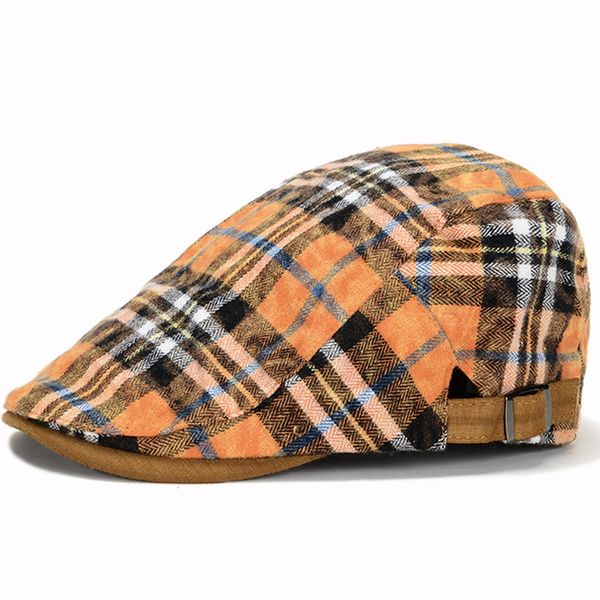 wholesale-2016 new fashion adjustable cotton cap summer gatsby plaid style beret men women berets gorras planas boina, Blue;gray
wholesale-2016 new fashion adjustable cotton cap summer gatsby plaid style beret men women berets gorras planas boina, Blue;gray