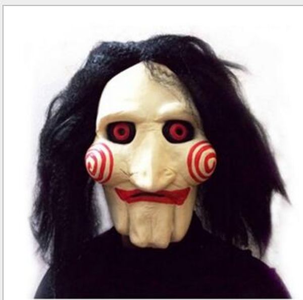saw movie jigsaw puppet mask party masks latex rubber mask full mask head latex creepy scary mask
saw movie jigsaw puppet mask party masks latex rubber mask full mask head latex creepy scary mask