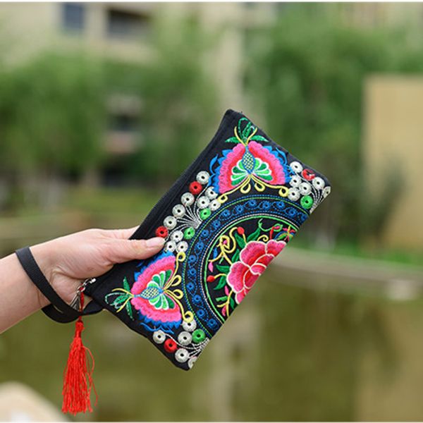 wholesale- national ethnic style women wallets small embroidered bag traditional handmade double flower embroidered long wallet coin purse, Red;black
wholesale- national ethnic style women wallets small embroidered bag traditional handmade double flower embroidered long wallet coin purse, Red;black