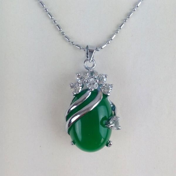 2016 Fashion 925 Sterling Silver Green Jade Pendant Jewelry Necklace & Pendant Zircon Necklace Accessories Women Jewelry PD060
2016 Fashion 925 Sterling Silver Green Jade Pendant Jewelry Necklace & Pendant Zircon Necklace Accessories Women Jewelry PD060