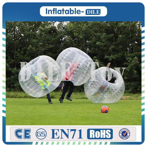 1.5m Inflatable Football Bubble Ball Bumper Ball Body Zorbing Bubble Soccer Human Bouncer Bubbleball Zorb Ball