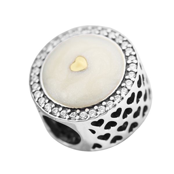 precious heart silver enamel & cz beads 14k gold plated fits pandora bracelet 925 original jewelry making charms for woman diy
precious heart silver enamel & cz beads 14k gold plated fits pandora bracelet 925 original jewelry making charms for woman diy