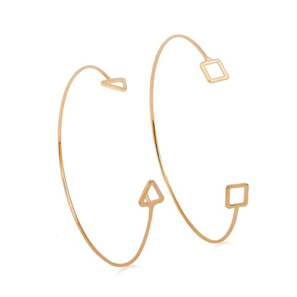 hollow triangle charm bangles gold silver hollow square alloy bracelets open adjustable cuff bangle fashion jewelry, Black
hollow triangle charm bangles gold silver hollow square alloy bracelets open adjustable cuff bangle fashion jewelry, Black