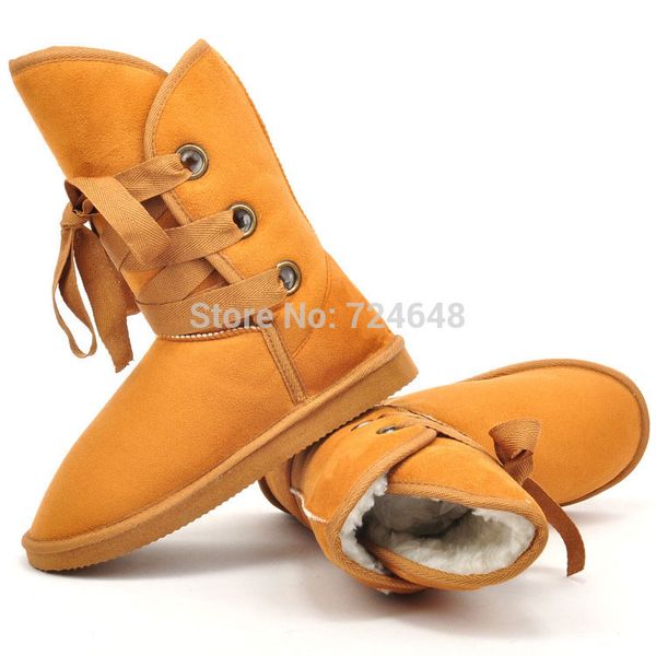 wholesale-2015 fashion 25cm height winter women fur buckle motorcycle snow boot size 36-40, Black
wholesale-2015 fashion 25cm height winter women fur buckle motorcycle snow boot size 36-40, Black