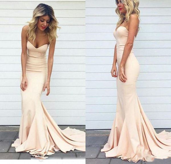 bridesmaid dresses 2019 vestidos de madrinha mermaid long maid of honor dresses satin floor length wedding guest gowns, White;pink
bridesmaid dresses 2019 vestidos de madrinha mermaid long maid of honor dresses satin floor length wedding guest gowns, White;pink