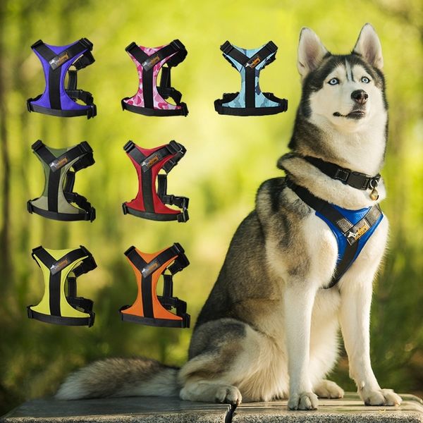 High Quality Adjustable Dog Harness 4 Sizes S M L XL Dog No Pull Easy Walking Running with Handle
High Quality Adjustable Dog Harness 4 Sizes S M L XL Dog No Pull Easy Walking Running with Handle