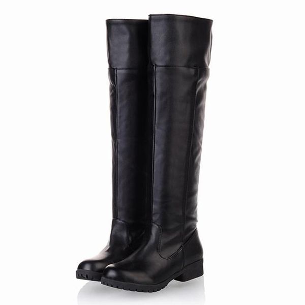 wholesale- new 2016 spring autumn women boots women shoes long boot knee high woman ladies flat heel zapatos mujer botas, Black
wholesale- new 2016 spring autumn women boots women shoes long boot knee high woman ladies flat heel zapatos mujer botas, Black