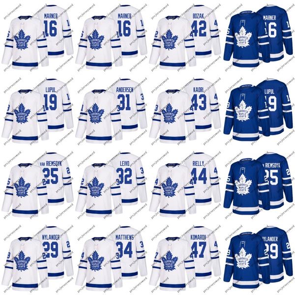 Toronto Maple Leafs Jersey 16 Mitchell Marner 19 Joffrey Lupul 25 James Van Riemsdyk 29 William Nylander Hockey Jerseys White Blue
Toronto Maple Leafs Jersey 16 Mitchell Marner 19 Joffrey Lupul 25 James Van Riemsdyk 29 William Nylander Hockey Jerseys White Blue