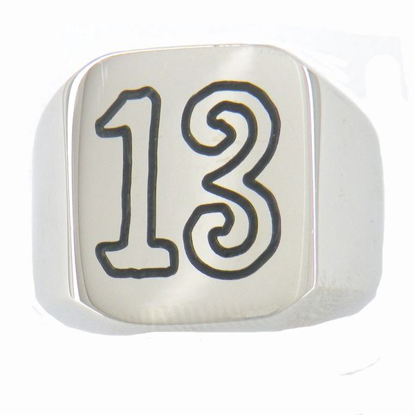 fanssteel stainless steel vintage mens or wemens jewelry signet 13 biker lucky masonic degree13 ring number ring 11w53, Silver
fanssteel stainless steel vintage mens or wemens jewelry signet 13 biker lucky masonic degree13 ring number ring 11w53, Silver