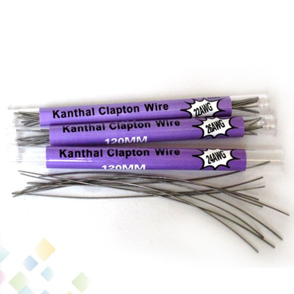10 pcs in a Tube Clapton Wire 120MM 22*32g 24*32g 26*32g 28*32g 32*32g Resistance Wire Clapton Wire Electronic Cigarette DHL Free
10 pcs in a Tube Clapton Wire 120MM 22*32g 24*32g 26*32g 28*32g 32*32g Resistance Wire Clapton Wire Electronic Cigarette DHL Free
