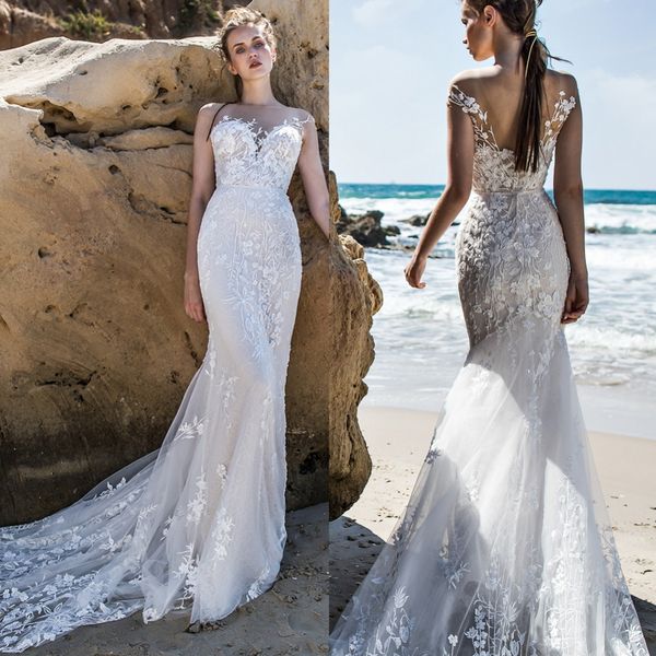 спинки русалка пляж свадебные платья сексуальная sheer милая кружева аппликация длинный поезд свадебные платья старинные с коротким рукавом, White
спинки русалка пляж свадебные платья сексуальная sheer милая кружева аппликация длинный поезд свадебные платья старинные с коротким рукавом, White