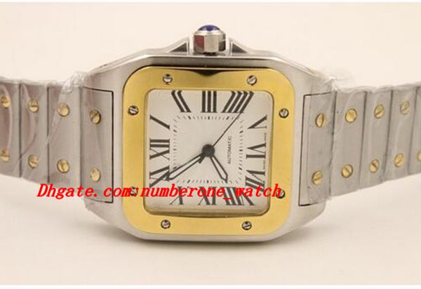 luxury watches wristwatch new automatic movement two tone 100 xl stainless steel mechanical fashion sapphire quality big dial, Slivery;brown
luxury watches wristwatch new automatic movement two tone 100 xl stainless steel mechanical fashion sapphire quality big dial, Slivery;brown