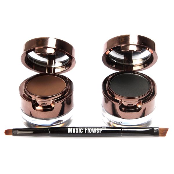 wholesale- 4 in 1 brown + black gel eyeliner brown + black eyebrow powder make up water-proof m01220
wholesale- 4 in 1 brown + black gel eyeliner brown + black eyebrow powder make up water-proof m01220