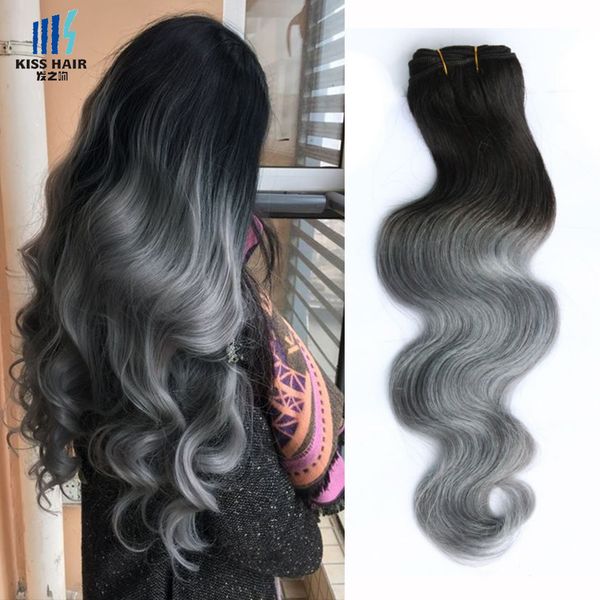 300g ombre two tone human hair bundles t 1b grey good quality colored brazilian hair extension brazilian cambodian peruvian indian body wave, Black
300g ombre two tone human hair bundles t 1b grey good quality colored brazilian hair extension brazilian cambodian peruvian indian body wave, Black
