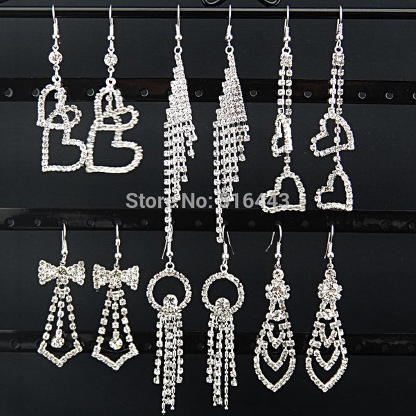mix style 6pairs big promotions 2014 new silver full cz rhinestones prong wedding women heart drop earrings wholesale a993-998
mix style 6pairs big promotions 2014 new silver full cz rhinestones prong wedding women heart drop earrings wholesale a993-998