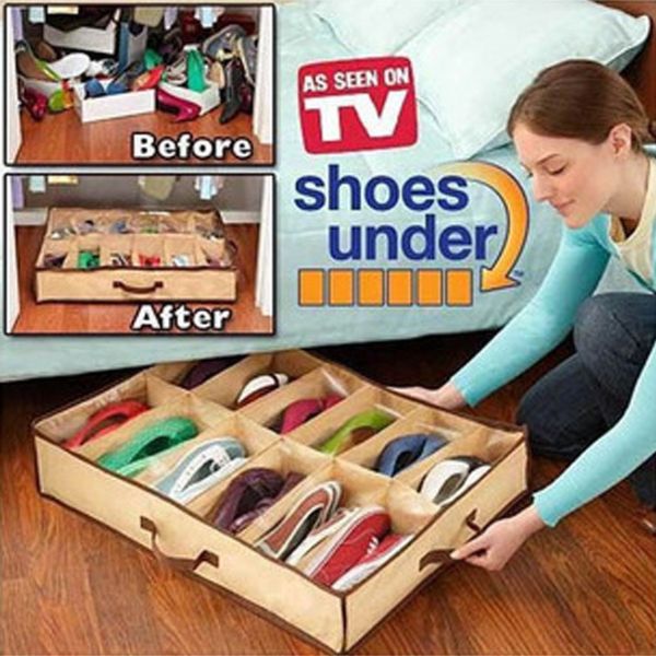 under bed shoe organizer for kids and adults(12 pairs )underbed shoes closet storage solution front zippered closure
under bed shoe organizer for kids and adults(12 pairs )underbed shoes closet storage solution front zippered closure