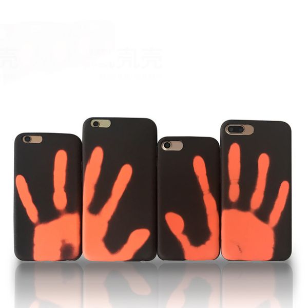Thermosensitive Color Change Case Magical PU Fingerprint Back Cover Temperature Sensing Thermal Sensor Heat Shell For Iphone 6s 7 plus 300pc
Thermosensitive Color Change Case Magical PU Fingerprint Back Cover Temperature Sensing Thermal Sensor Heat Shell For Iphone 6s 7 plus 300pc