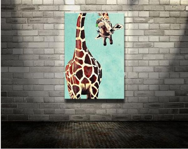 lovely giraffe ,pure hand painted modern wall decor abstract animal art oil painting on canvas.multi sizes c065
lovely giraffe ,pure hand painted modern wall decor abstract animal art oil painting on canvas.multi sizes c065