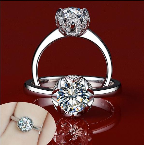 trend foreverbeauty flower shape 1ct brilliant-cut diamond ring women wedding engagement rings, Golden;silver
trend foreverbeauty flower shape 1ct brilliant-cut diamond ring women wedding engagement rings, Golden;silver