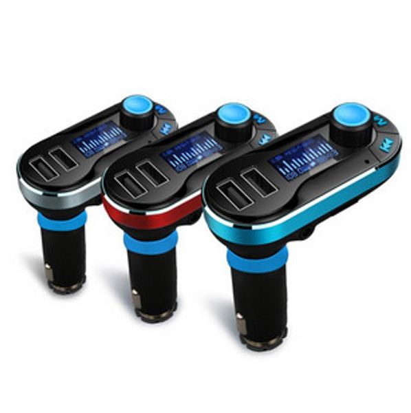 2016 New Bluetooth Car FM transmitter 2.1A Dual USB Car Charger BT66 MP3 Player Car Kit for Mobile phone Free DHL
2016 New Bluetooth Car FM transmitter 2.1A Dual USB Car Charger BT66 MP3 Player Car Kit for Mobile phone Free DHL