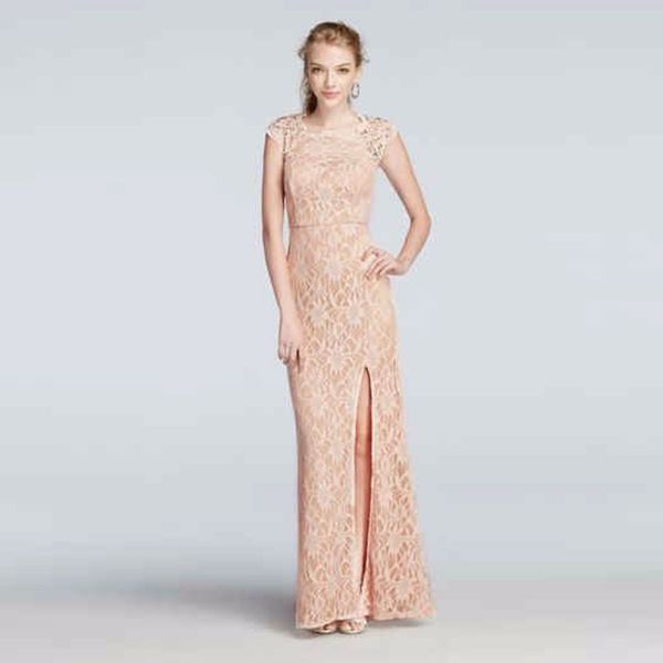 cap sleeves all over lace bridesmaid dresses with side slit skirt 3186mt4d wedding party dress evening dress formal dresses, White;pink
cap sleeves all over lace bridesmaid dresses with side slit skirt 3186mt4d wedding party dress evening dress formal dresses, White;pink
