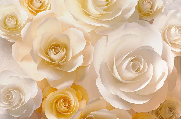custom any size modern white rose wallpaper mural 3d wallpaper 3d wall papers for tv backdrop
custom any size modern white rose wallpaper mural 3d wallpaper 3d wall papers for tv backdrop
