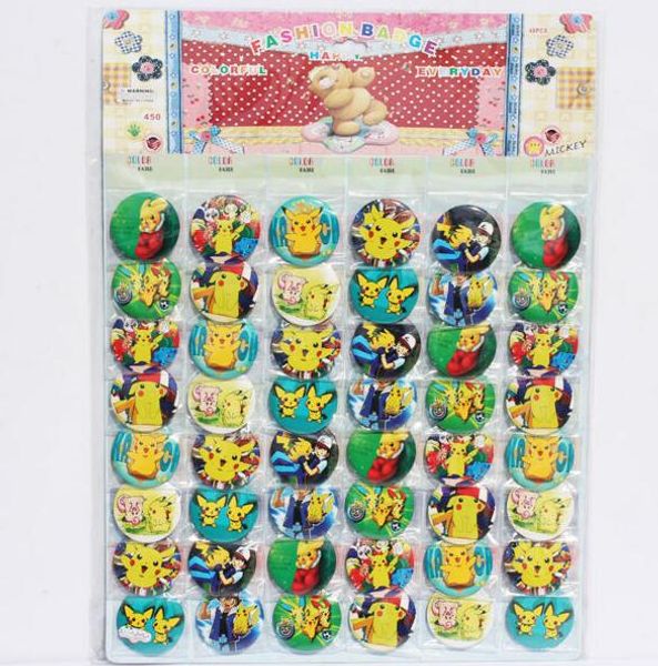 2sheet/96pcs pikachu button badge brooches movie plush figures toys pikachu brooch pendant ing, Gray
2sheet/96pcs pikachu button badge brooches movie plush figures toys pikachu brooch pendant ing, Gray