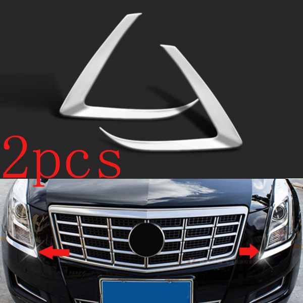 1set car auto 304 stainless steel front eyebrow lights cover trim frame for cadillac xts 2013-17
1set car auto 304 stainless steel front eyebrow lights cover trim frame for cadillac xts 2013-17