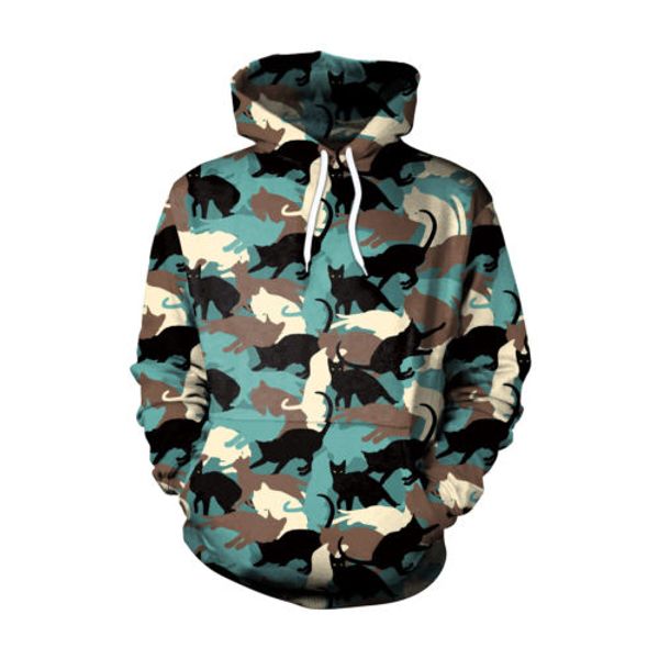 autumn winter womens long sleeve animal cat camouflage print hoodies sweatshirt jumper pullover hoody hooded pullover coat m-2xl, Black
autumn winter womens long sleeve animal cat camouflage print hoodies sweatshirt jumper pullover hoody hooded pullover coat m-2xl, Black