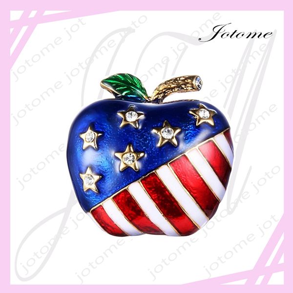 100pcs lot china wholesale direct factort sale goldtone austrian crystal enamel american flag patriotic stars apple brooch pin clear, Gray
100pcs lot china wholesale direct factort sale goldtone austrian crystal enamel american flag patriotic stars apple brooch pin clear, Gray