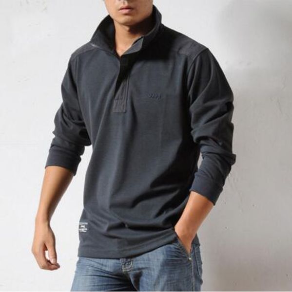 mens long sleeves t shirts fashion new turn down collar style quality men's t shirts plus size m-3xl, Black
mens long sleeves t shirts fashion new turn down collar style quality men's t shirts plus size m-3xl, Black