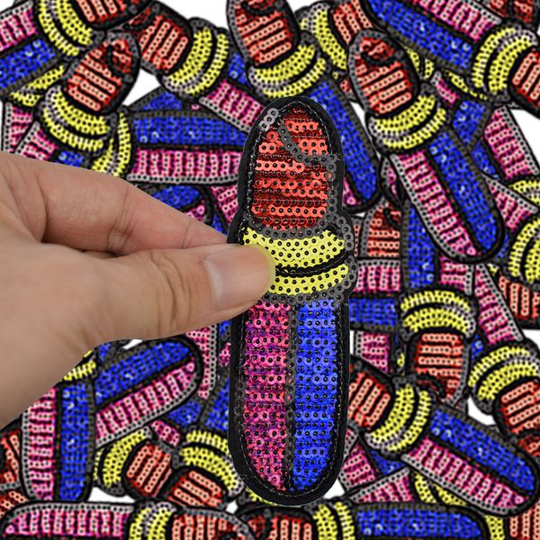 diy patches for clothing iron embroidered patch applique iron on patches sewing accessories badge stickers for clothes bag 10pcs dz-136, Black
diy patches for clothing iron embroidered patch applique iron on patches sewing accessories badge stickers for clothes bag 10pcs dz-136, Black