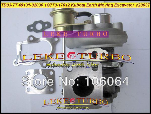 td03 07g 49131-02000 49131 02000 16483-17012 turbo turbocharger for kubota marine 5.250 nanni f2503 tractor f2503-te 2.5l tdi
td03 07g 49131-02000 49131 02000 16483-17012 turbo turbocharger for kubota marine 5.250 nanni f2503 tractor f2503-te 2.5l tdi