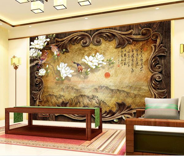 retro classical wooden frame landscape painting chinese tv background wall mural 3d wallpaper 3d wall papers for tv backdrop
retro classical wooden frame landscape painting chinese tv background wall mural 3d wallpaper 3d wall papers for tv backdrop
