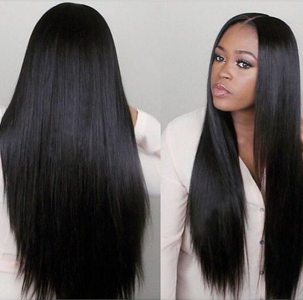 Silky Straight Simulation Brazilian Human Hair Wigs Silky Straight Wigs Natural Color For Black Women
Silky Straight Simulation Brazilian Human Hair Wigs Silky Straight Wigs Natural Color For Black Women