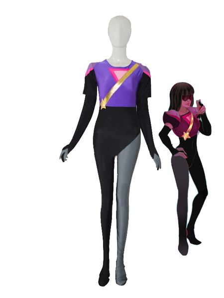 garnet from steven universe female superhero costume halloween party zentai suit, Black;red
garnet from steven universe female superhero costume halloween party zentai suit, Black;red